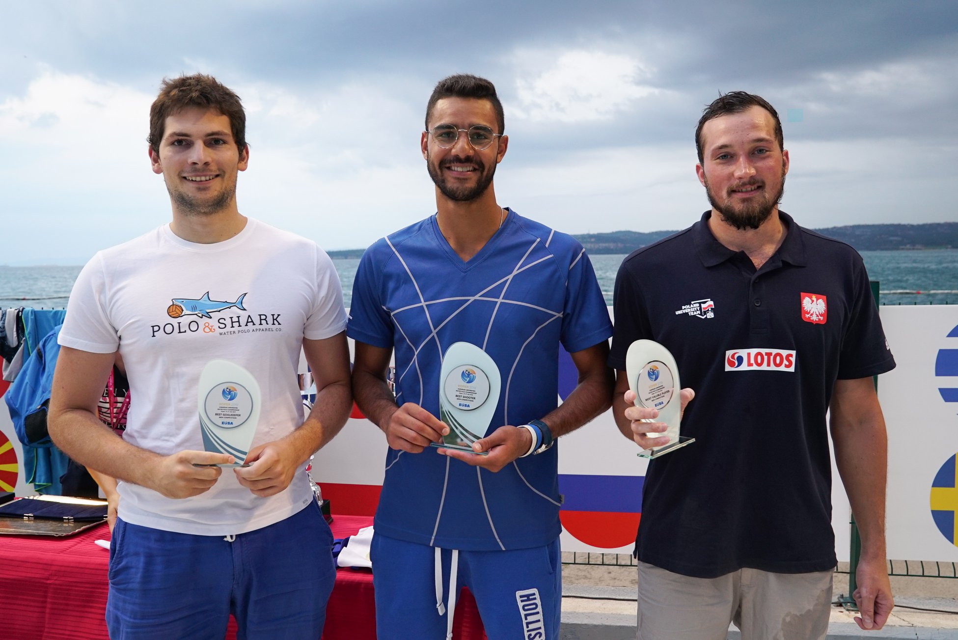 EUSA waterpolo individual awards 2019